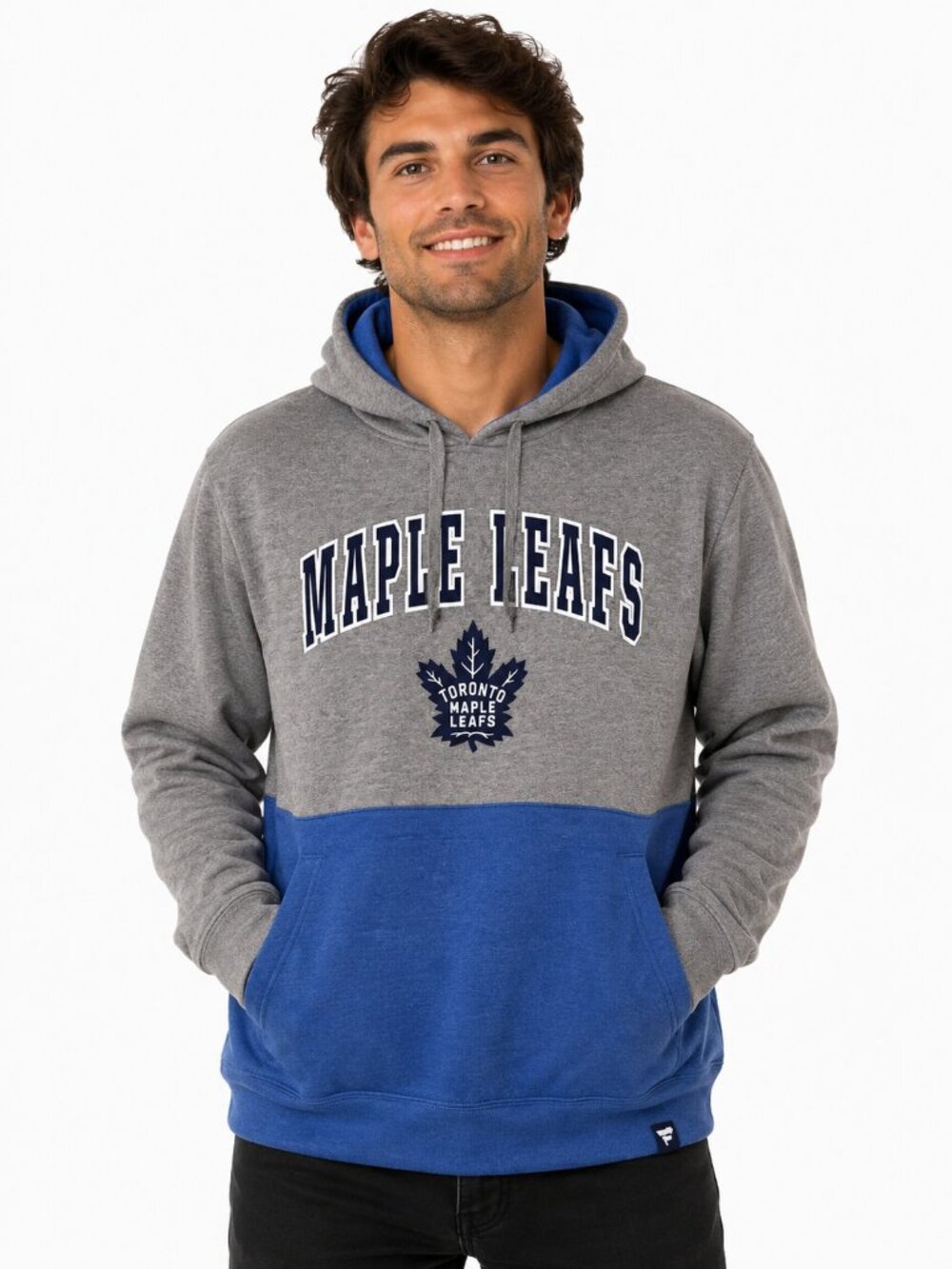 Toronto Maple Leafs Hoodie Size Large Stitched Logos Fanatics New